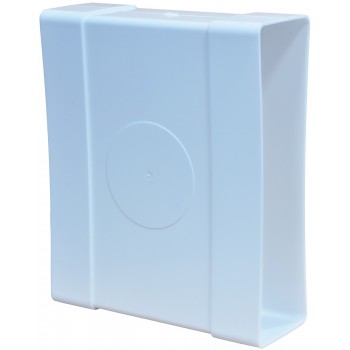 Тройник для плоских и круглых воздуховодов 60*204/d100 CKC