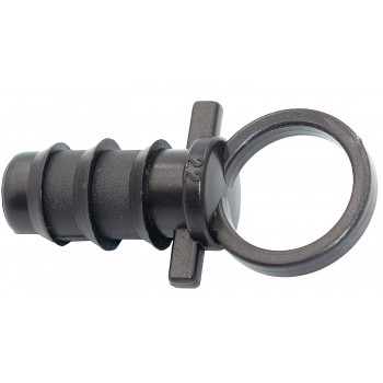 Заглушка для капельной садовой трубки D16