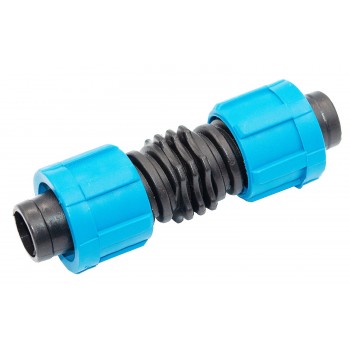 Ремонтное соединение зажимное, для ленты капельного полива D16