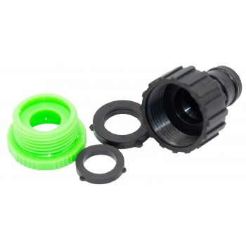 Адаптер для 1/2" коннектора с внутренней резьбой 3/4" и редуктором 3/4"*1/2"