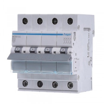 Автоматический выключатель Hager 4P 6kA C 50A