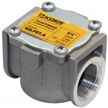 Фильтр газовый Koer KG.F01.A вн-вн 3/4" алюминиевый