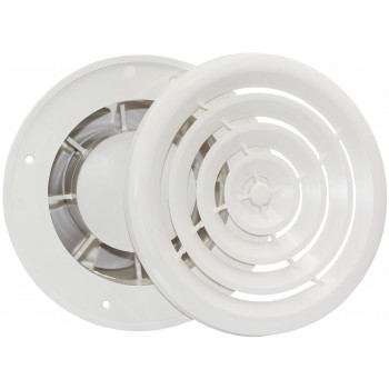 Вытяжной вентилятор Horoz Airymax-4 100 белый потолочный