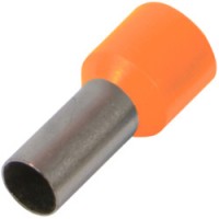 Изолированный наконечник втулочный E.NEXT e.terminal.stand.e0508.orange 0.5 кв.мм, оранжевый, 100шт