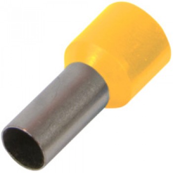 Изолированный наконечник втулочный E.NEXT e.terminal.stand.e10-12.yellow 10,0 кв.мм, желтый, 100шт