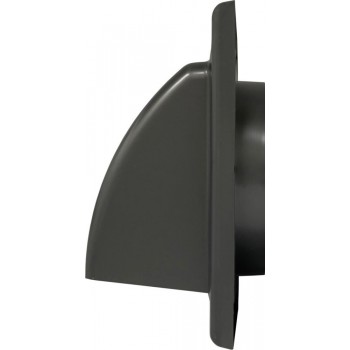 Выход вентиляционный стеновой Awenta КО d100 с обратным клапаном черный