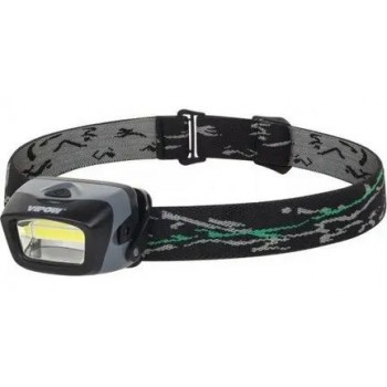 Фонарик налобный Rebel URZ0905 (120лм 3 режима, под AAA батарейки)