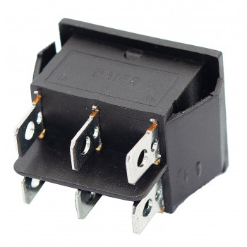 Кнопка Аско-Укрем KCD2-203 B/B AC15A/250V