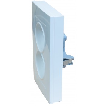 Розетка двойная без заземления Viko Karre Белый