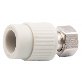 Муфта Koer 20x1/2F PPR с накидной гайкой