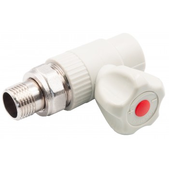 Кран радиаторный прямой Koer 20x1/2 PPR