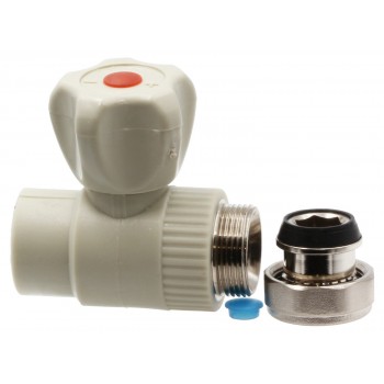 Вентиль радиаторный прямой KOER 20x1/2 PPR