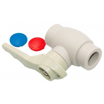 Кран шаровый (ручка) для горячей воды KOER 20 PPR