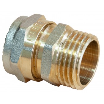 Муфта неразборная с наружной резьбой ЭКО 16x1/2"