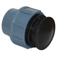 Заглушка ITAL зажимная для полиэтиленовых труб d63 мм