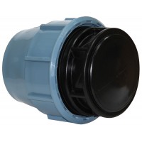 Заглушка ITAL зажимная для полиэтиленовых труб d90 мм