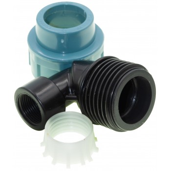 Колено зажимное 90° ITAL для ПЭ труб КВР d32мм. с внутренней резьбой 3/4"
