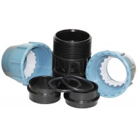 Муфта соединительная для ПЭ труб ITAL 75*75 мм