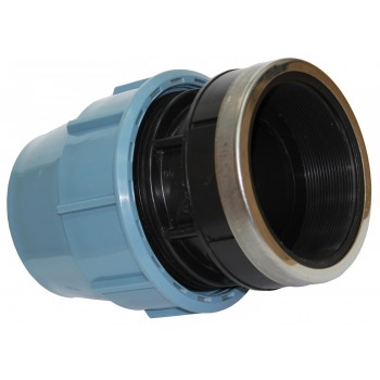 Муфта соединительная для ПЭ труб с внутренней резьбой ITAL МРВ 90*4"