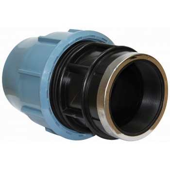Муфта соединительная для ПЭ труб с внутренней резьбой ITAL МРВ 110*4"