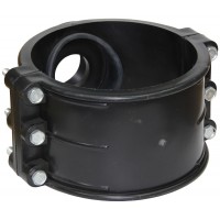 Седловая врезка-хомут обжимной ITAL d200 с внутренней резьбой 2"