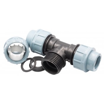 Тройник редукционный для ПЭ труб ITAL ТР 50*40*50