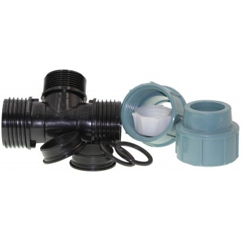 Тройник для ПЭ труб с наружной резьбой ITAL ТНР 32×1 1/4"×32