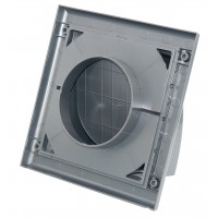 Выход вентиляционный стеновой Awenta КО d100 с обратным клапаном графит