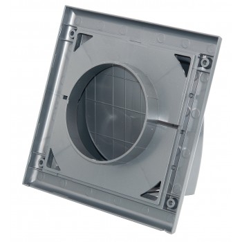 Выход вентиляционный стеновой Awenta КО d100 с обратным клапаном графит