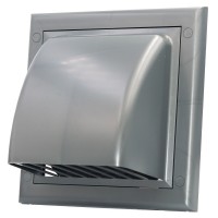 Выход вентиляционный стеновой Awenta КО d100 с обратным клапаном графит