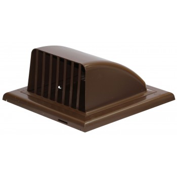 Выход вентиляционный стеновой Awenta КО d125 с обратным клапаном коричневый