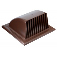 Выход вентиляционный стеновой Awenta КО d150 с обратным клапаном коричневый