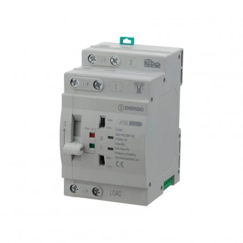 Автоматический модульный переключатель ввода резерва ENERGIO ATS2 2P 63A (АВР)