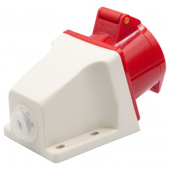 Силовая розетка настенная 90° E.NEXT e.socket.pro.5.16, 5п., 380В, 16А (115)