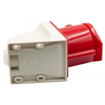 Силовая розетка настенная 90° E.NEXT e.socket.pro.4.32, 4п., 380В, 32А (124)