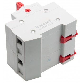 Переключатель ввода резерва перекидной I-0-II E.NEXT e.is3.pro.2.125, 2-полюсный, 125А