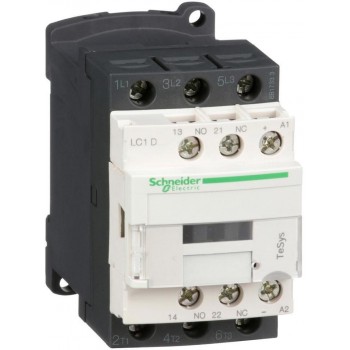 Контактор Schneider Electric LC1D09BL 3Р 9A НО+НЗ 24В DC (2,4Вт расширенный)