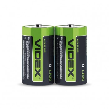 Батарейка щелочная Videx LR20/D SHRINK