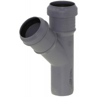 Тройник для внутренней канализации ASG HTR D32мм x45°