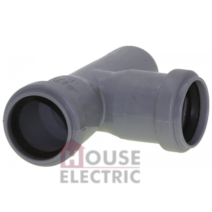 Тройник для внутренней канализации ASG HTR D32мм x87°