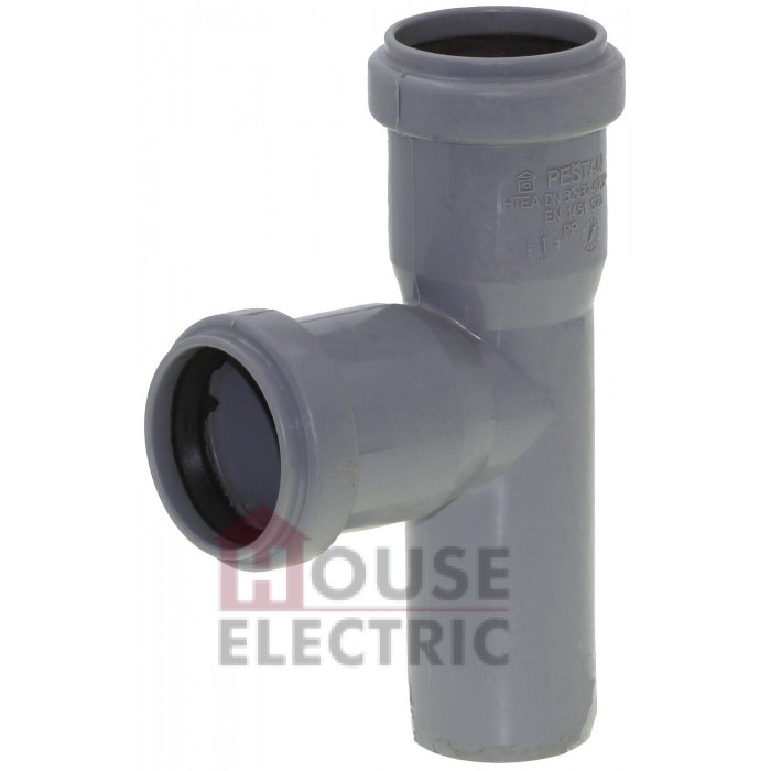 Тройник для внутренней канализации ASG HTR D32мм x87°