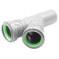 Тройник для внутренней канализации ASG HTR D40мм x45°
