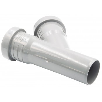 Тройник для внутренней канализации ASG HTR D40мм x45°