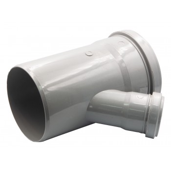 Тройник для внутренней канализации Инсталпласт d110x50х45°