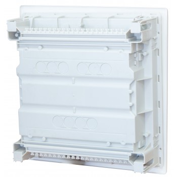 Щит Hager Volta VU12UA на 12 (1x12) модулей встраиваемый с металлическими дверцами без клемм