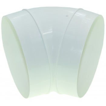 Колено для круглых воздуховодов Вентс d125 45°