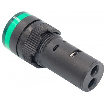 Арматура светосигнальная E.NEXT e.ad16.12.green Ø16мм 12В АС/DC зеленая