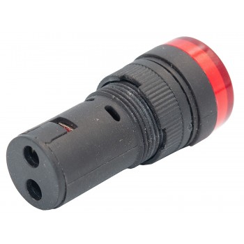 Арматура светосигнальная E.NEXT e.ad16.12.red Ø16мм 12В АС/DC красная