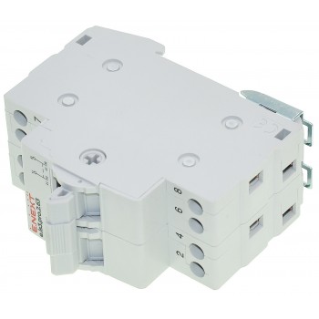 Переключатель ввода резерва перекидной I-0-II E.NEXT e.is3.pro.2.63, 2-полюсный, 63А