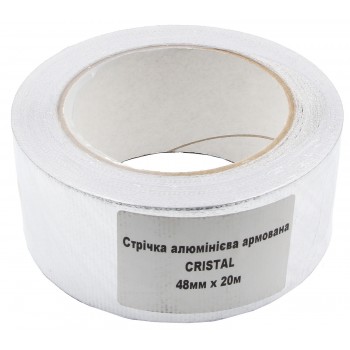 Лента Cristal алюминиевая армированная 48мм*20м